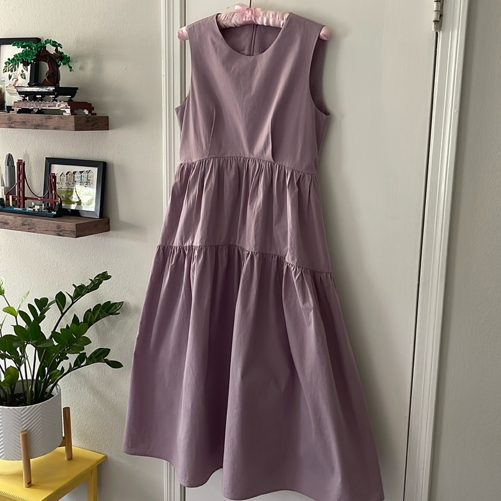 💕BOGO💕 light purple dress sleeveless a-line empire